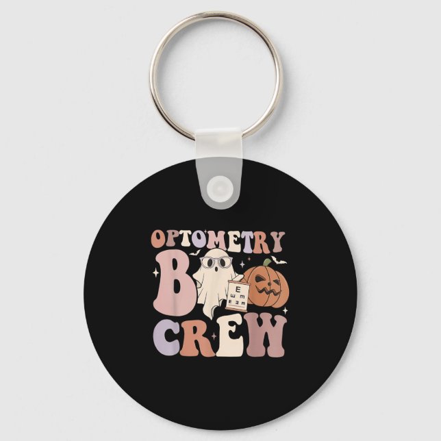Porte-clés Optometry Crew Optometry Boo Crew Halloween Optici (Recto)