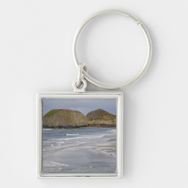 Porte-clés OR, côte de l'Oregon, Seal Rock State Park, (Devant)