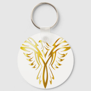 Porte-clés or de Phoenix