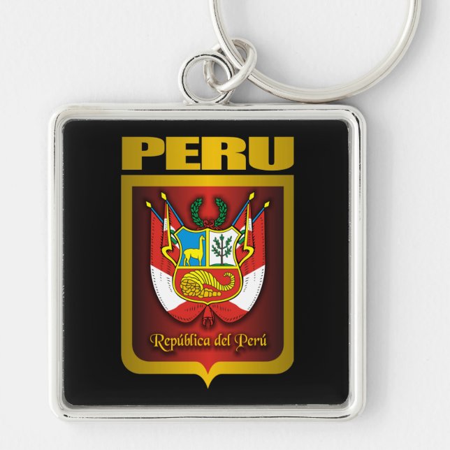 Porte-clés "Or du Pérou" (Devant)