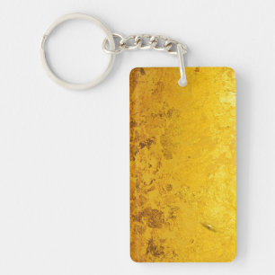 Porte-clés OR pur/or leaf