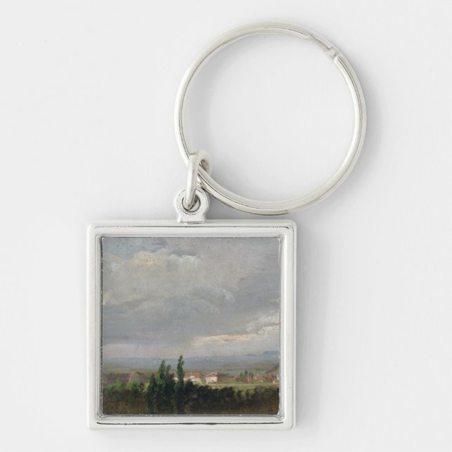 Porte-clés Orage près de Dresde, 1830 (Devant)