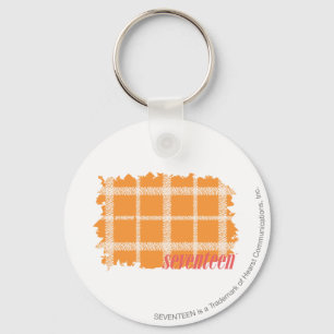Porte-clés Orange 3 de plaid