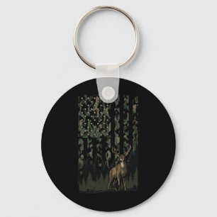 Porte-clés Orange Camo Deer Drapeau Américain Cadeaux De Chas
