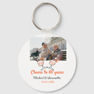 Porte-clés Orange célèbre 60 ans de mariage 