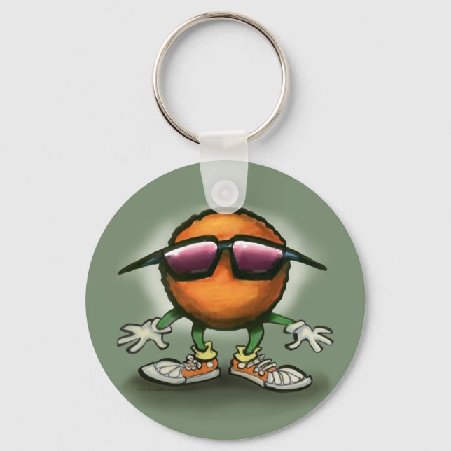 Porte-clés Orange Dude (Recto)