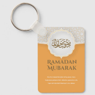 Porte-clés Orange Eid Moubarak 