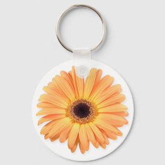 Porte-clés Orange Gerbera Porte - clé