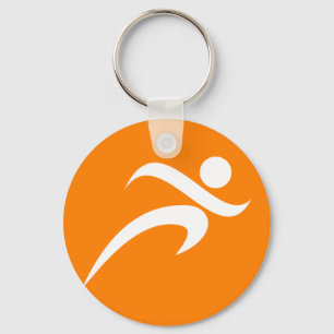 Porte-clés Orange Runner ; Runner