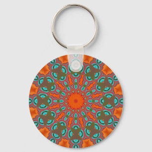 Porte-clés Orange Sunshine Keychain