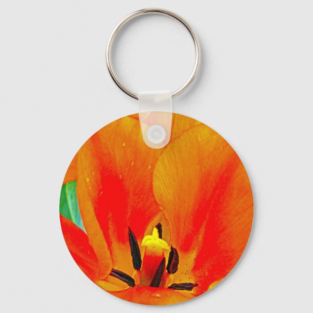 Porte-clés Orange Tulip (Recto)