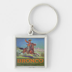 Porte-clés "Oranges de Bronco", c.1900 (litho de couleur)
