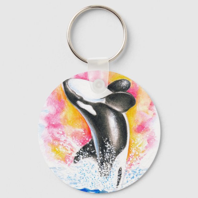 Porte-clés Orca Whale (Recto)
