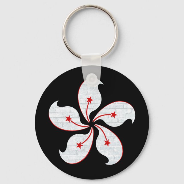 Porte-clés Orchid de Hong Kong (Recto)