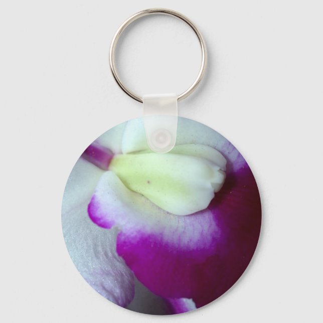 Porte-clés Orchidée (Recto)