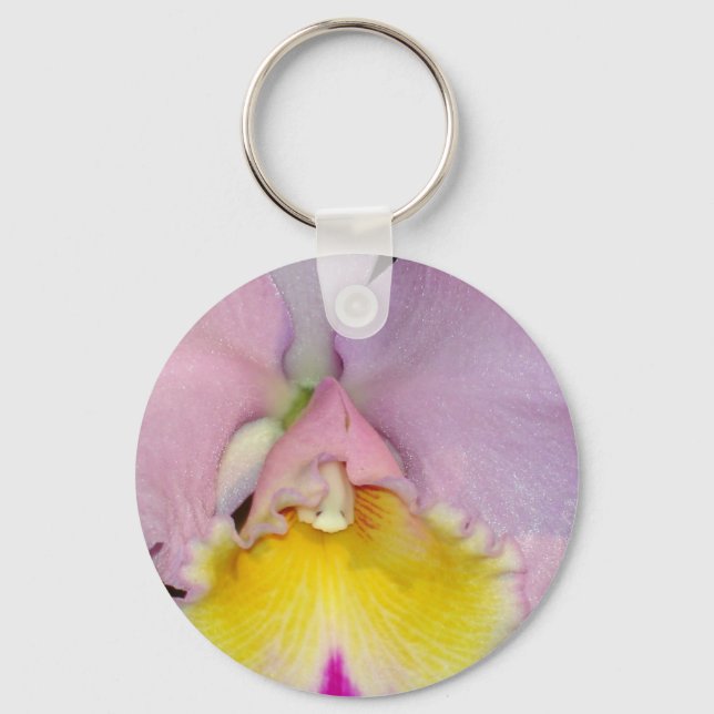 Porte-clés Orchidée de printemps (Recto)
