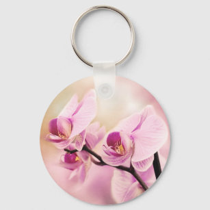 Porte-clés orchidée en fleurs porte - clé