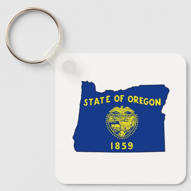 Porte-clés Oregon (Recto)