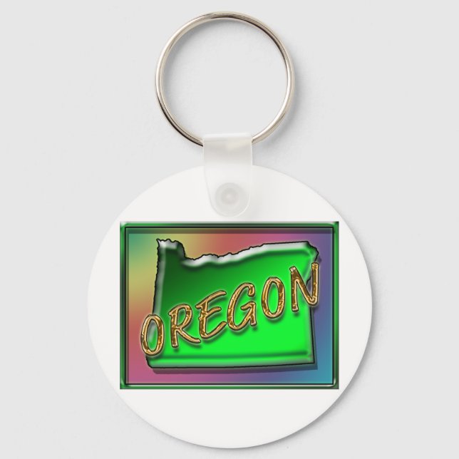 Porte-clés Oregon Art (Recto)