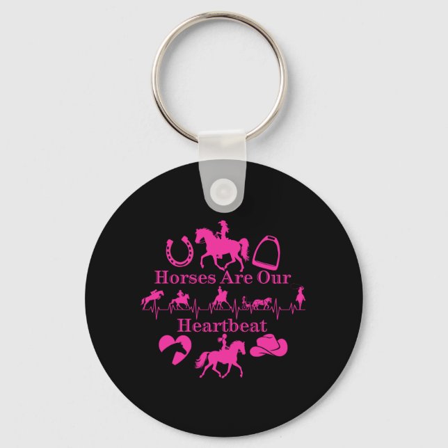 Porte-clés Oreiller à jeter Hot To Trot (Recto)