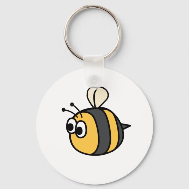 Porte-clés Oreiller à lancer de bourdon mignon (Recto)