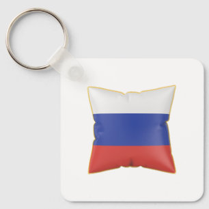 Porte-clés Oreiller avec le drapeau de la Russie