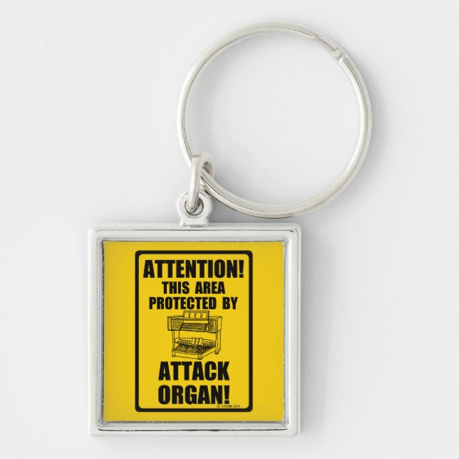 Porte-clés Organe d'attaque (Devant)