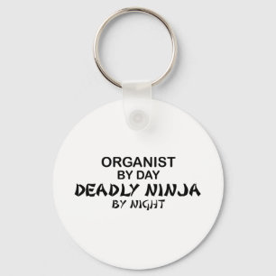 Porte-clés Organist Deadly Ninja by Night