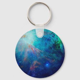 Porte-clés Orion Nebula shimmering blue NASA