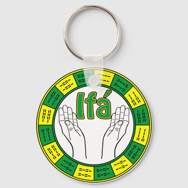 Porte-clés Orunmila - Ifá (Recto)