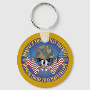 Porte-clés Os patriotiques
