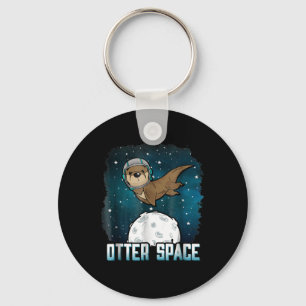 Porte-clés Otter Space Funny Otter Space Animal