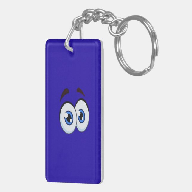 Porte-clés ou accessoire de clés anneau de clés   (Dos droit)