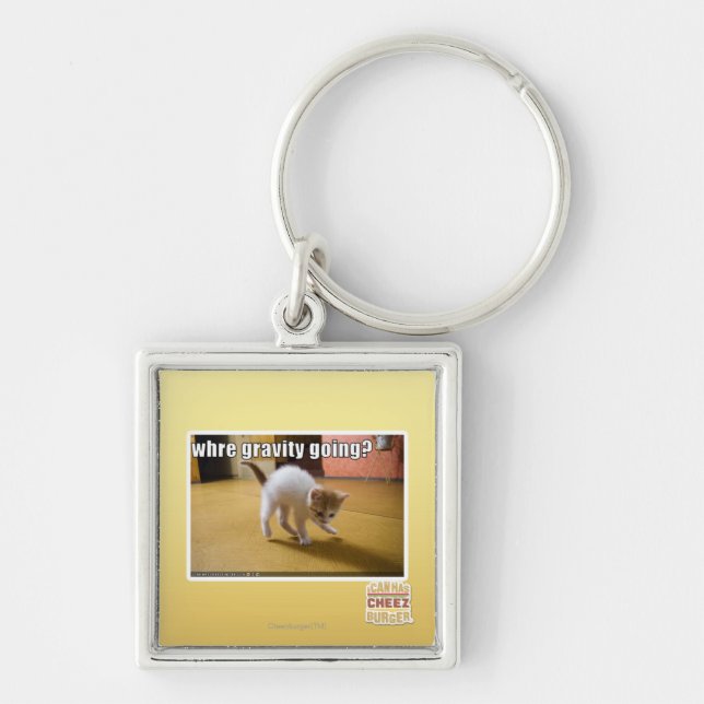 Porte-clés Où aller de gravité ? (Devant)