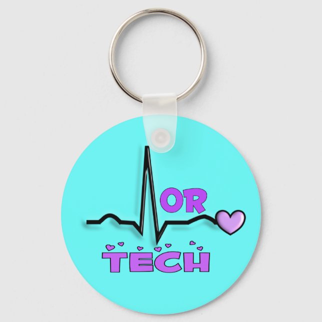 Porte-clés OU cadeaux de technologie : conception QRS (Recto)