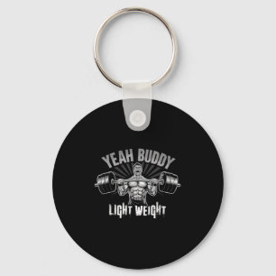 Porte-clés Ouais Buddy Corps Léger Gym de musculation drôle W