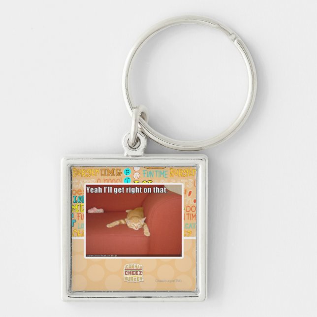 Porte-clés Ouais je deviendrai exact sur cela (Devant)