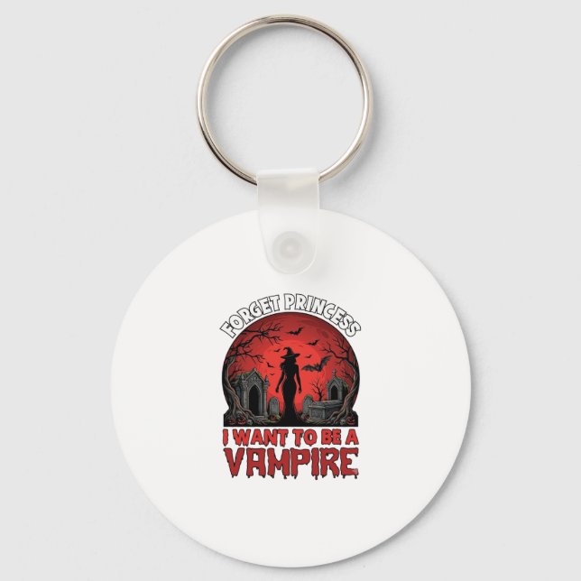 Porte-clés Oublier Princesse Veut être Vampire Halloween_1 (Recto)