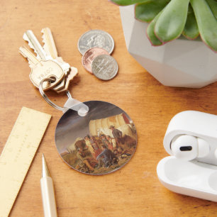 Porte-clés Ouest américain vintage, conseils sur la prairie p