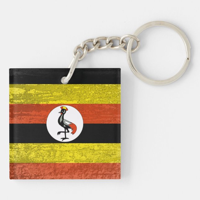 Porte-clés Ouganda (Dos)