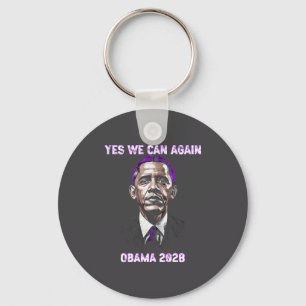 Porte-clés Oui, nous, pouvons, Président Obama 2028 Citation