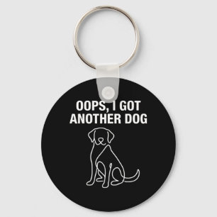 Porte-clés Oups j'ai eu un autre amoureux des chiens et sauve