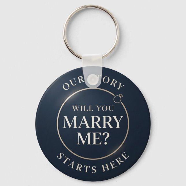 Porte-clés Our Next Chapter Personalized Love Keepsake (Recto)