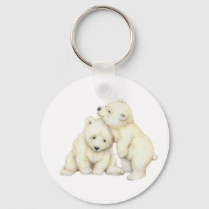 Porte-clés Ours blanc CUB