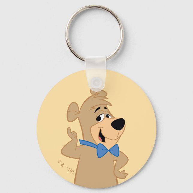 Porte-clés Ours Boo-Boo Précocieux (Recto)