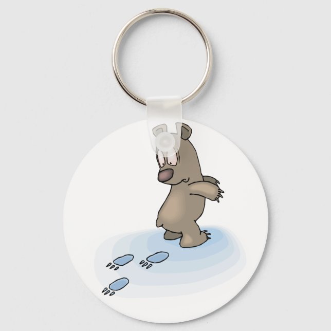 Porte-clés Ours confus (Recto)