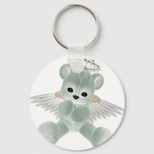 Porte-clés Ours d'ange gardien de KRW