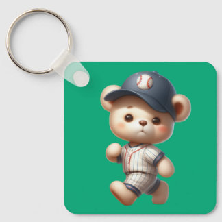 Porte-clés Ours de baseball 1