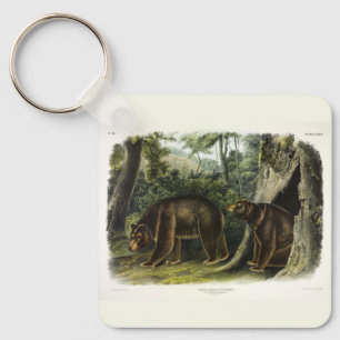 Porte-clés Ours de cannelle des Quadrupeds d'Audubon