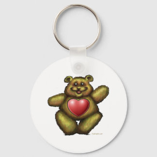 Porte-clés Ours de coeur